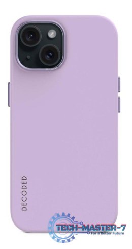 Decoded - silikonowa obudowa ochronna do iPhone 15 kompatybilna z MagSafe (lavender)