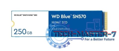 Dysk SSD WD WDS250G3B0C Blue (M.2 2280″ /250 GB /PCI-Express /3300MB/s /1200MB/s)