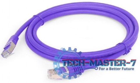 GEMBIRD PP6A-LSZHCU-V-1M Fioletowy 1 Patchcord GEMBIRD PP6A-LSZHCU-V-1M Fioletowy 1 Patchcord