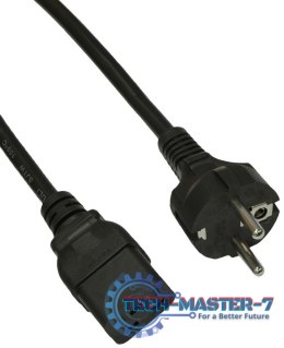 Kabel zasilający AKYGA Standardowy 1.8m. AK-UP-01