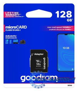 Karta pamięci GOODRAM 128 GB Adapter SD