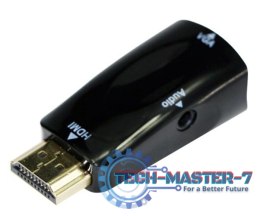 Konwerter GEMBIRD A-HDMI - VGA-02 HDMI - VGA/Audio A-HDMI-VGA-02