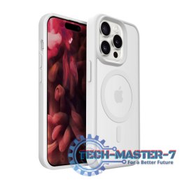 LAUT Huex Protect - obudowa ochronna do iPhone 15 Pro Max kompatybilna z MagSafe (white)