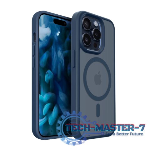 LAUT Huex Protect - obudowa ochronna do iPhone 15 Pro kompatybilna z MagSafe (dark blue) LAUT Huex Protect - obudowa ochronna do iPhone 15 Pro kompatybilna z MagSafe (dark blue)