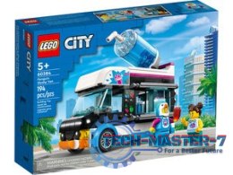 LEGO 60384 City - Pingwinia furgonetka ze slushem