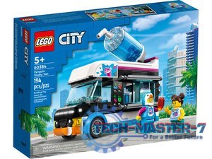 LEGO 60384 City - Pingwinia furgonetka ze slushem