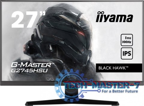 Monitor IIYAMA G2745HSU-B1 (27" /IPS /100Hz /1920 x 1080 /Czarny)