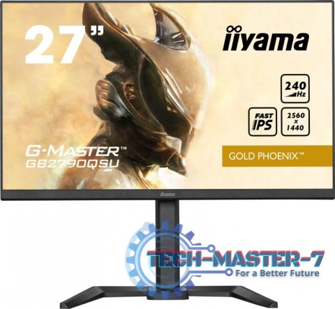 Monitor IIYAMA GB2790QSU-B5 (27" /IPS /240Hz /2560 x 1440 /Czarny)