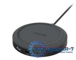 Mophie Universal Wireless Charging Hub - ładowarka do czterech urządzeń, ładowanie bezprzewodowe 10W dodatkowe 3 porty - USB A 1