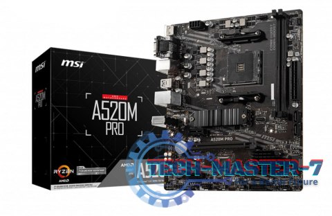 Płyta główna MSI A520M PRO Socket AM4