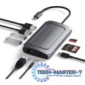 SATECHI ST-U4MA3M (Antracytowy /USB-C )