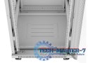 SZAFA INSTALACYJNA RACK STOJĄCA 19" 22U 600X800 SZARA DRZWI SZKLANE LCD LANBERG (FLAT PACK) V2