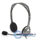 Słuchawki z mikrofonem LOGITECH H110 Stereo Headset Czarny