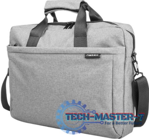 Torba na laptopa NATEC Mustela 15.6 Grey (Szary) (maks.15.6"/Szary)