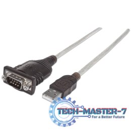 Adapter MANHATTAN 151801 USB - RS232