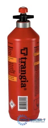 Butelka na paliwo Trangia Plastic Bottle 1 L czerwona