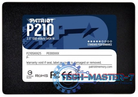 Dysk SSD PATRIOT P210 256 GB P210 (2.5″ /256 GB /SATA III (6 Gb/s) /500MB/s /400MB/s)