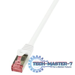 LOGILINK S/FTP Cat.6 1 m Biały 1 Patchcord