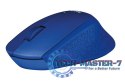 Mysz Bezprzewodowa LOGITECH M330 Silent Plus Niebieski