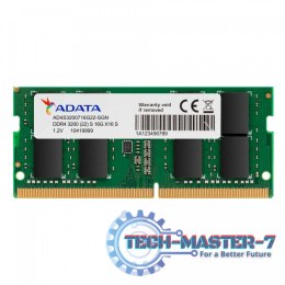 Pamięć A-DATA (SODIMM/DDR4/16 GB/3200MHz/1.2V/22CL/SINGLE)