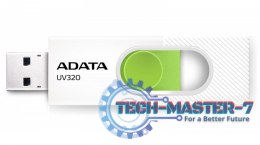 Pendrive (Pamięć USB) A-DATA (64 GB /Biało-zielony )
