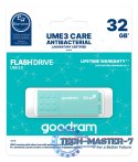 Pendrive (Pamięć USB) GOODRAM (32 GB /USB 3.0 /Miętowy )