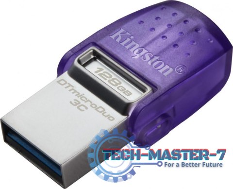 Pendrive (Pamięć USB) KINGSTON (128 GB /Szaro-fioletowy )