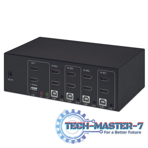 Przełącznik KVM MANHATTAN 153539 Przełącznik KVM MANHATTAN 153539