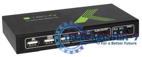 Przełącznik KVM TECHLY IDATA KVM-HDMI2U Przełącznik KVM TECHLY IDATA KVM-HDMI2U