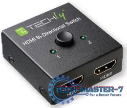 Przełącznik/Rozdzielacz Video TECHLY IDATA HDMI-22BI2