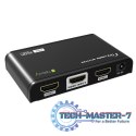 Przełącznik/Rozdzielacz Video TECHLY IDATA HDMI2-4K2HDR