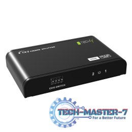Przełącznik/Rozdzielacz Video TECHLY IDATA HDMI2-4K2HDR