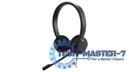 Słuchawki nauszne z mikrofonem JABRA Evolve 20 Duo (Przewodowe wtyk/Czarny)