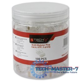 TECHLY 028894 100 sztuk Wtyk