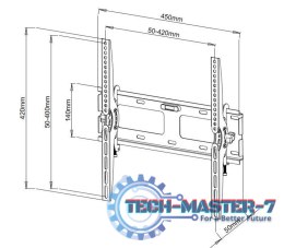Uchwyt do TV TECHLY 301269 (nośność 60kg \23 - 55 cali)