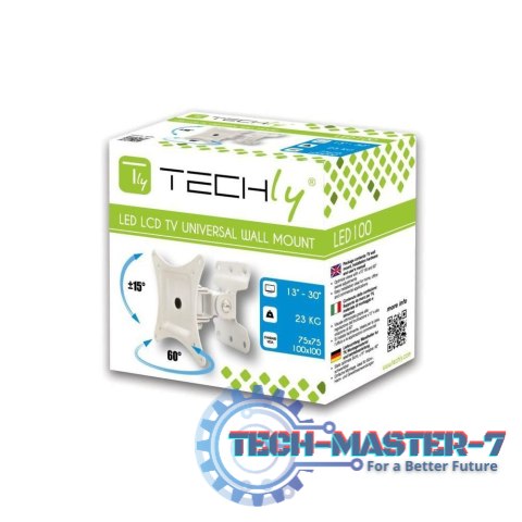 Uchwyt do TV TECHLY ICA-LCD 201WH (nośność 23kg \13 - 30 cali) Uchwyt do TV TECHLY ICA-LCD 201WH (nośność 23kg \13 - 30 cali)