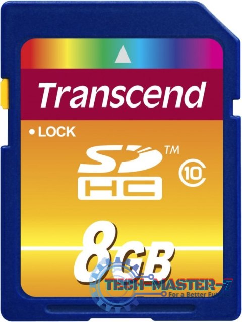 Karta pamięci TRANSCEND 8 GB Karta pamięci TRANSCEND 8 GB