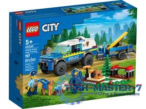 LEGO 60369 City - Szkolenie psów policyjnych w terenie