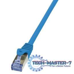 LOGILINK S/FTP Cat.6a 3 m Niebieski 3 Patchcord