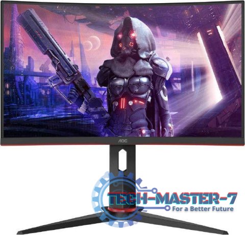 Monitor AOC C24G2AE/BK (23.6" /VA /165Hz /1920 x 1080 /Czarno-czerwony) Monitor AOC C24G2AE/BK (23.6" /VA /165Hz /1920 x 1080 /Czarno-czerwony)