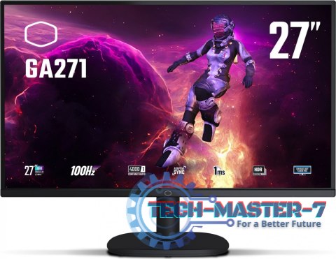 Monitor COOLER MASTER CMI-GA271-EK (27" /VA /100Hz /2560 x 1440 /Czarny)