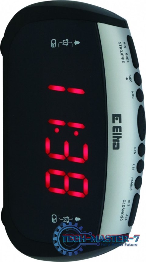 Radiobudzik ELTRA ZOSIA 312PLL Czarny Radiobudzik ELTRA ZOSIA 312PLL Czarny