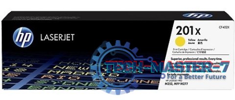 Toner HP 201X Żółty CF402X CF402X