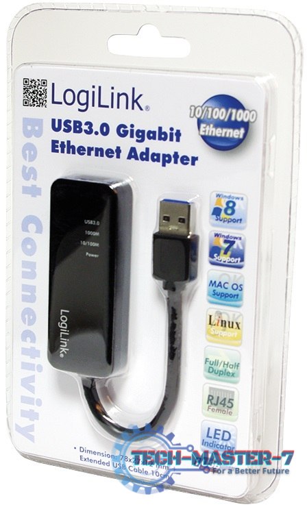 Adapter LOGILINK USB - RJ-45 UA0184 USB - RJ-45 Adapter LOGILINK USB - RJ-45 UA0184 USB - RJ-45