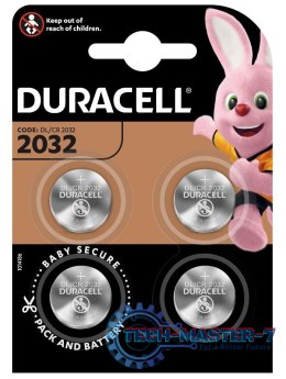 Bateria DURACELL 3V Duracell CR2032 blister 4szt