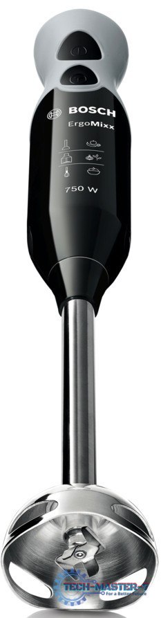 Blender Czarno-srebrny BOSCH MSM 67170 Blender Czarno-srebrny BOSCH MSM 67170