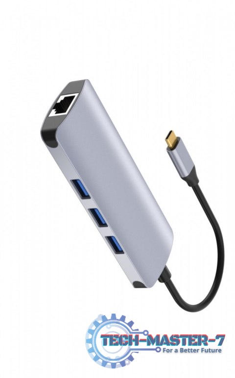 IBOX IUH3RJ4K (Szary /USB Typ C ) IBOX IUH3RJ4K (Szary /USB Typ C )
