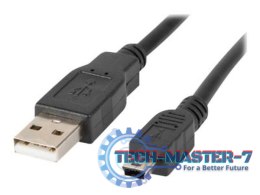 Kabel USB LANBERG miniUSB typu B 1.8
