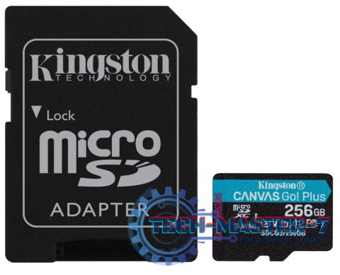 Karta pamięci KINGSTON 256 GB Adapter