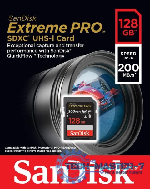 Karta pamięci SANDISK 128 GB Karta pamięci SANDISK 128 GB
